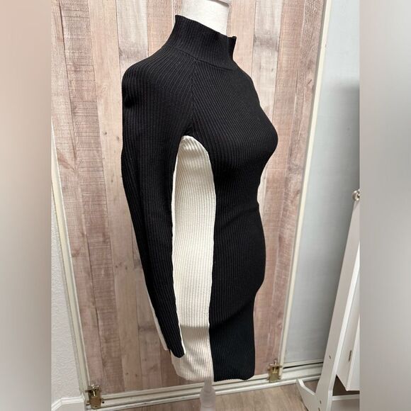 Urban outfitters ribbed color block knit dress - Picture 4 of 9